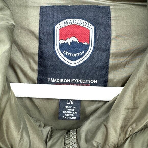 1 Madison Expedition Women's Knit Coat Jacket, Off White Size Large - Picture 3 of 13